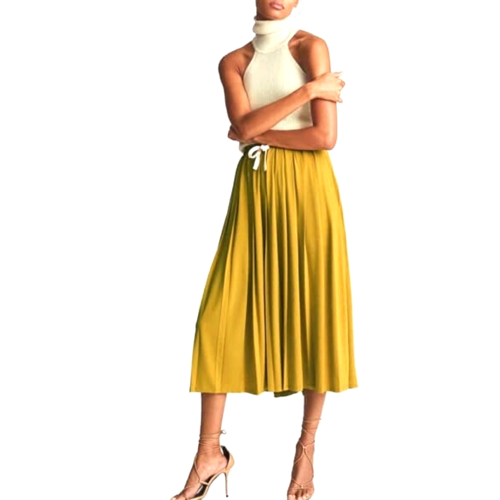 Reiss Ariella Pleated Midi Skirt NWOT